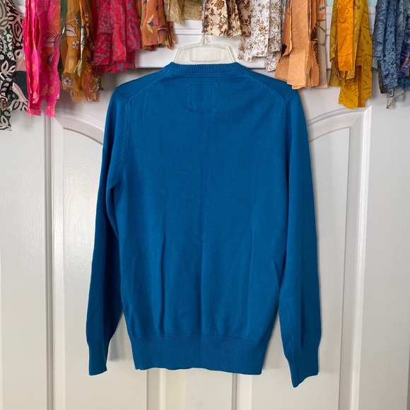 3/$12!! Cerulean V neck Pullover - Picture 2 of 4